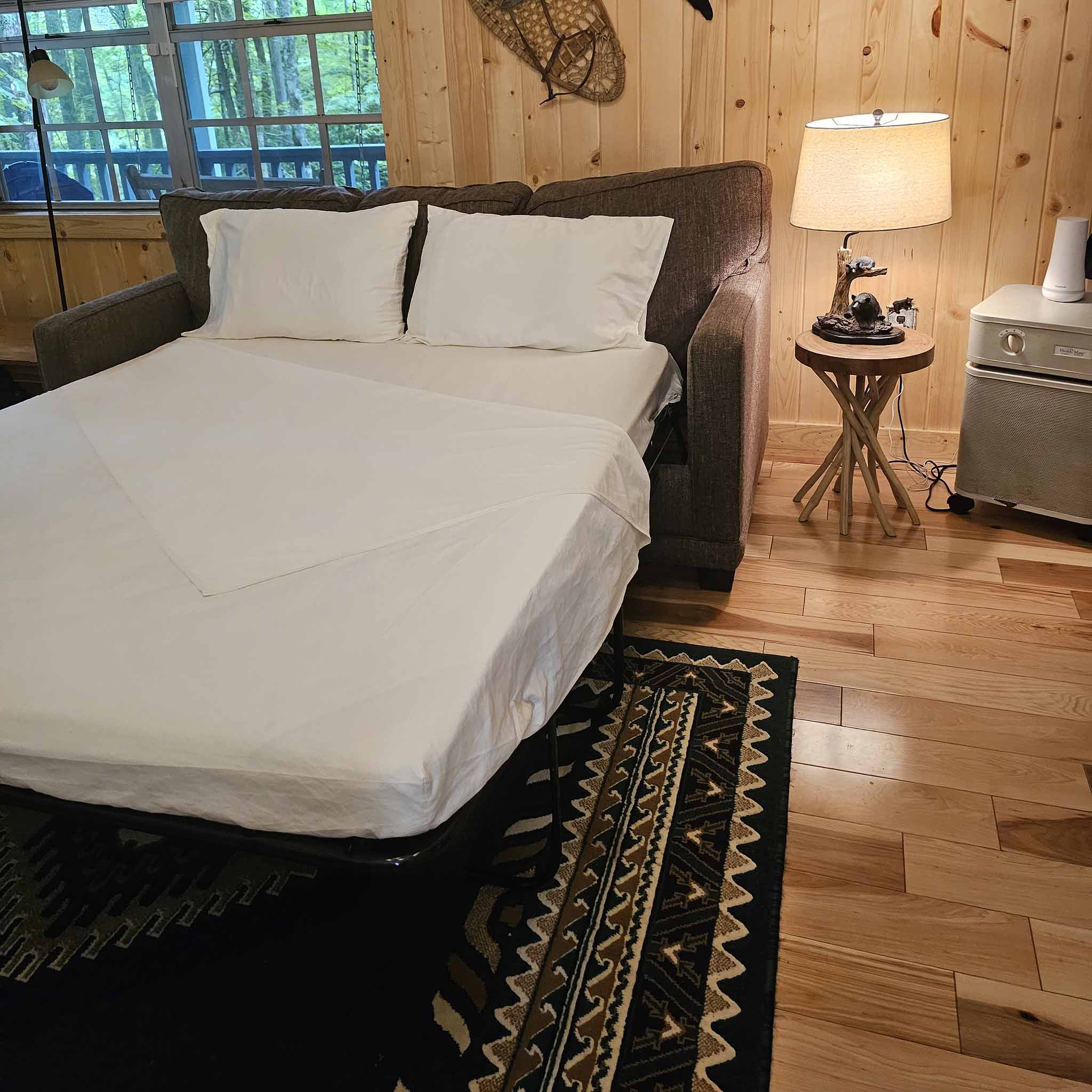 Queen size sleeper sofa sheet set