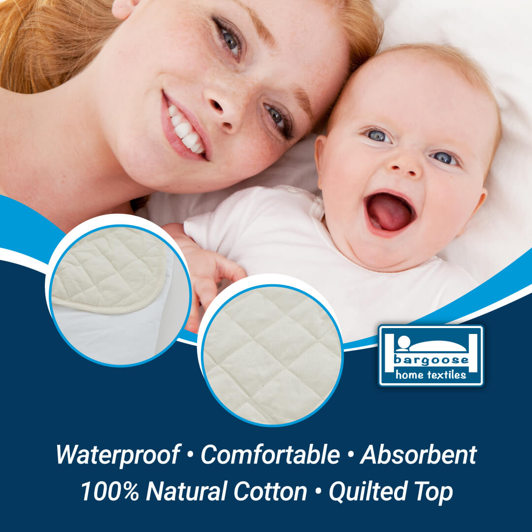 Bassinet - Natural Cotton Top Pads