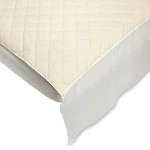 Natural Cotton Top Portable Mattress Protector