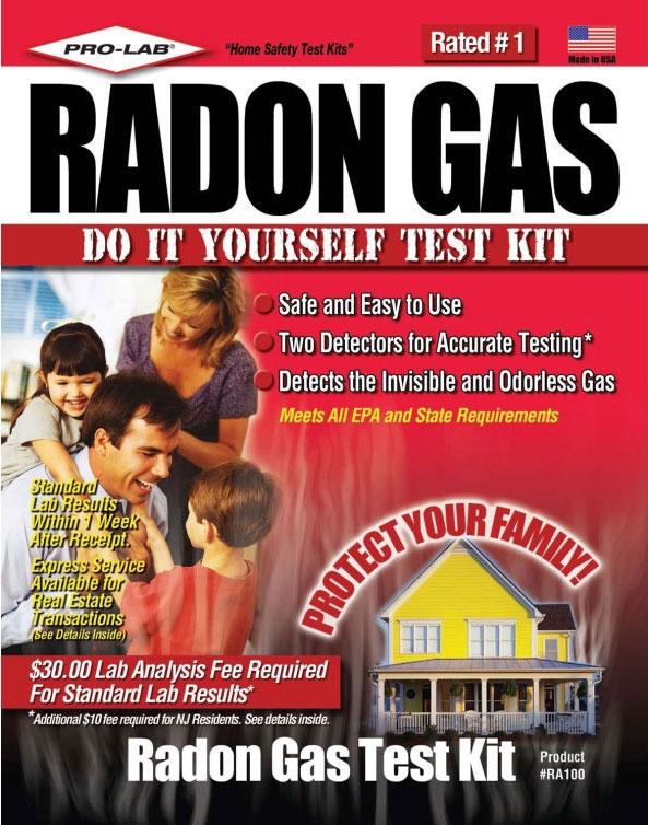 Radon Gas Test Kit